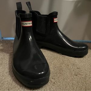 Hunter Chelsea Gloss original low boots
